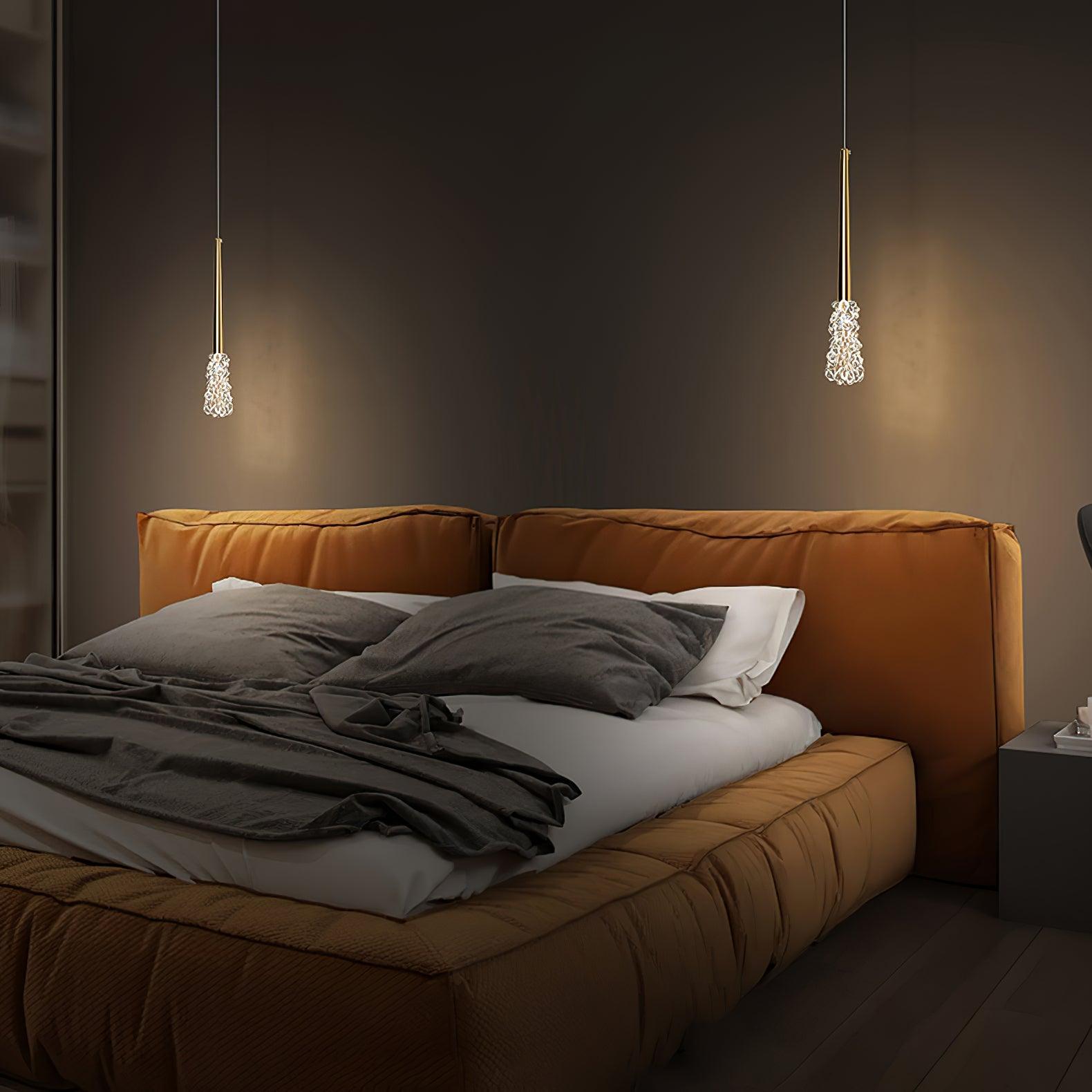 Mozzi Modern Crystal Pendant Light-Neutral Decor