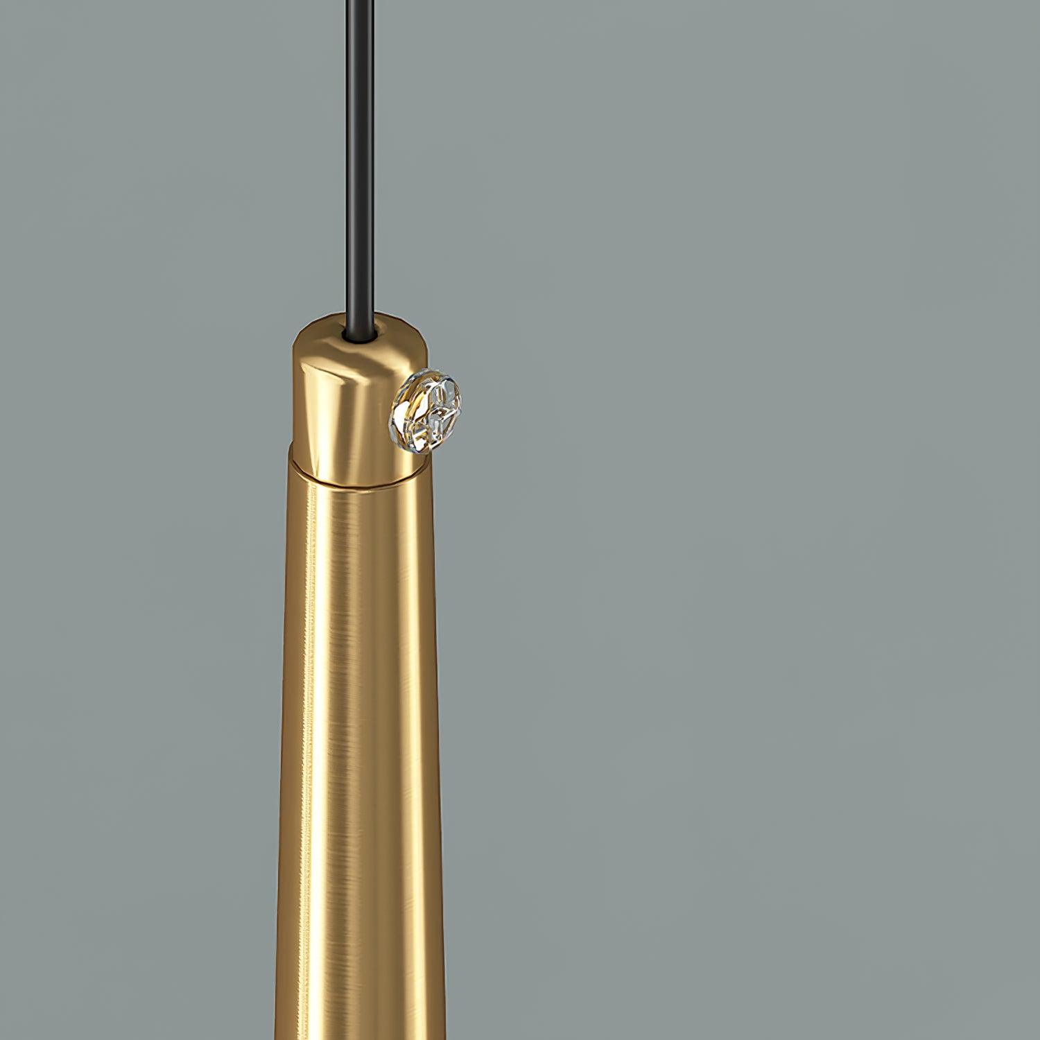 Mozzi Modern Crystal Pendant Light-Neutral Decor