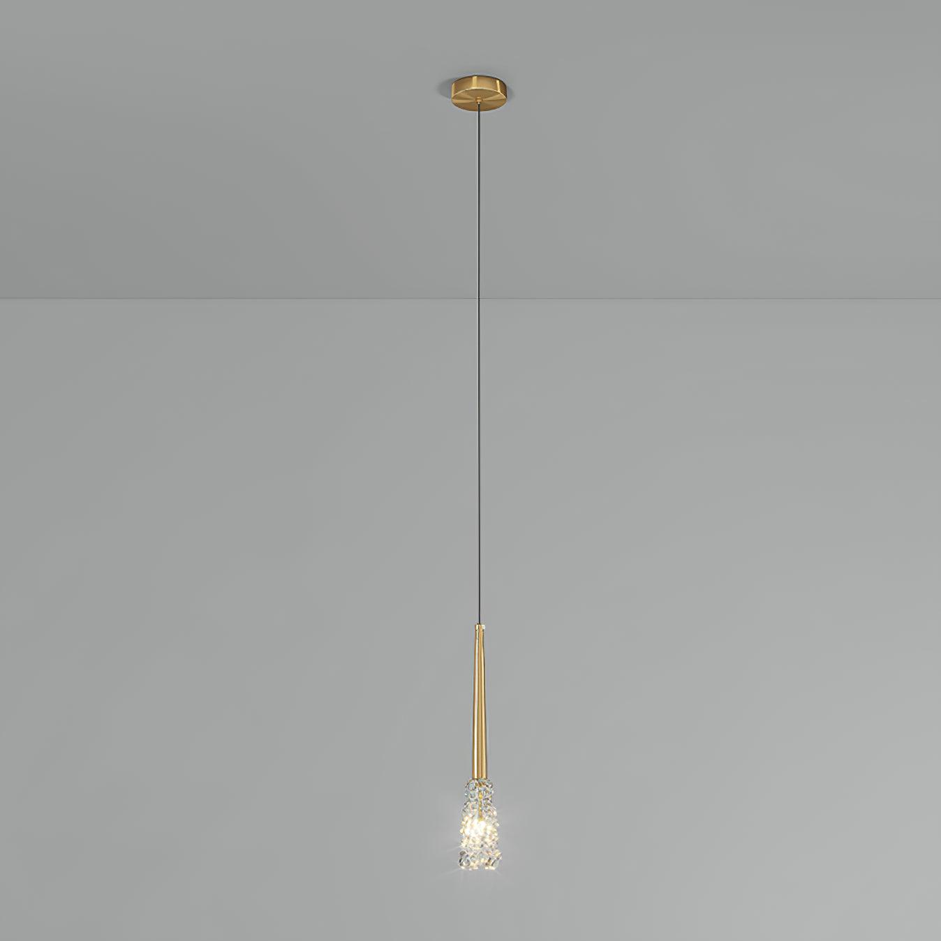 Mozzi Modern Crystal Pendant Light-Neutral Decor