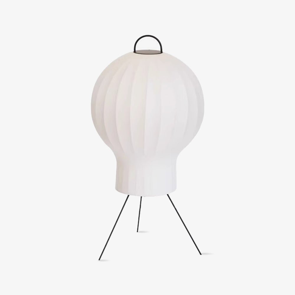 Balloon Minimalist Silk Floor lamp-Neutral Decor