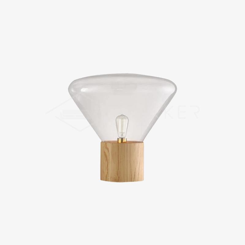 Teveny Minimalist Wood Table Lamp-Neutral Decor