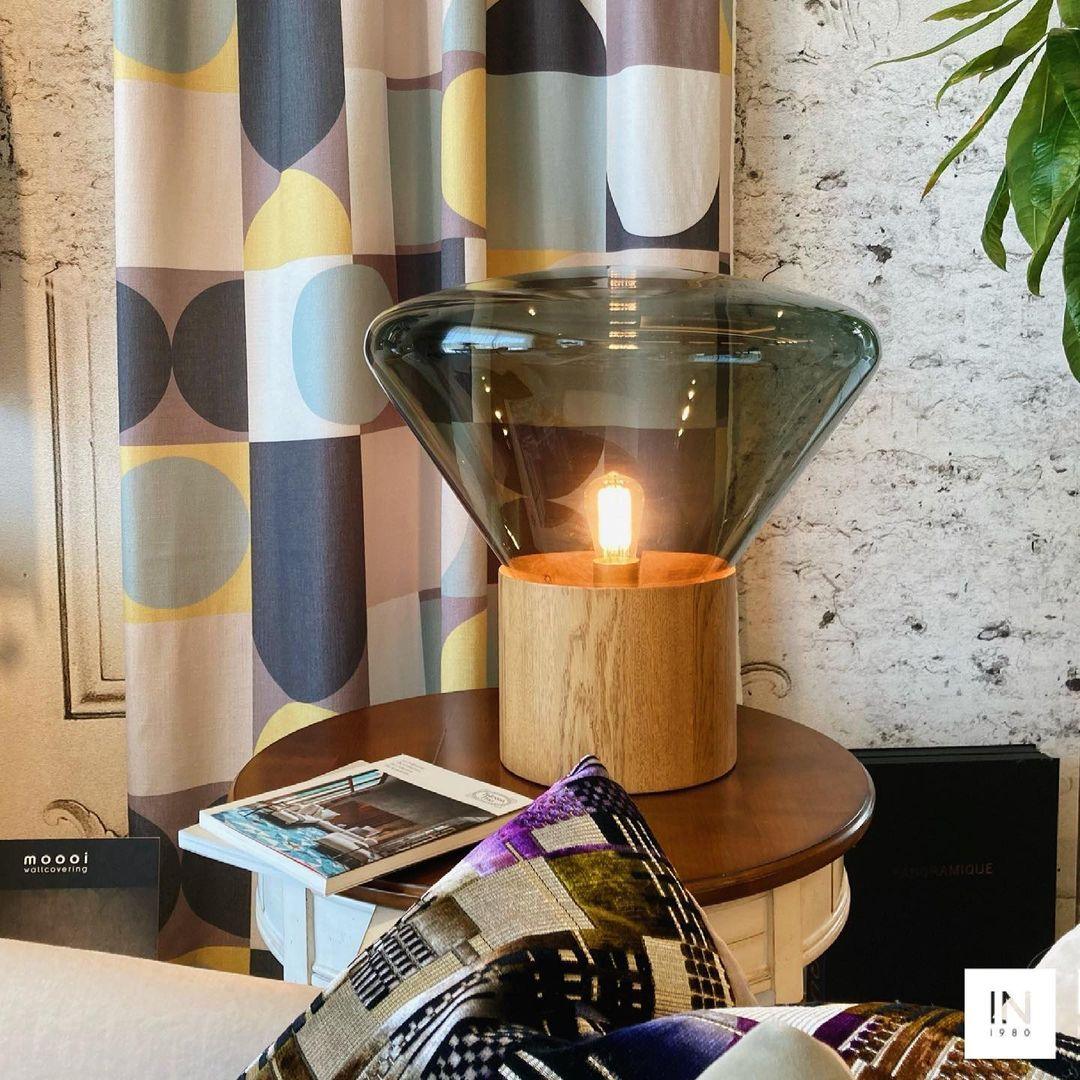 Teveny Minimalist Wood Table Lamp-Neutral Decor