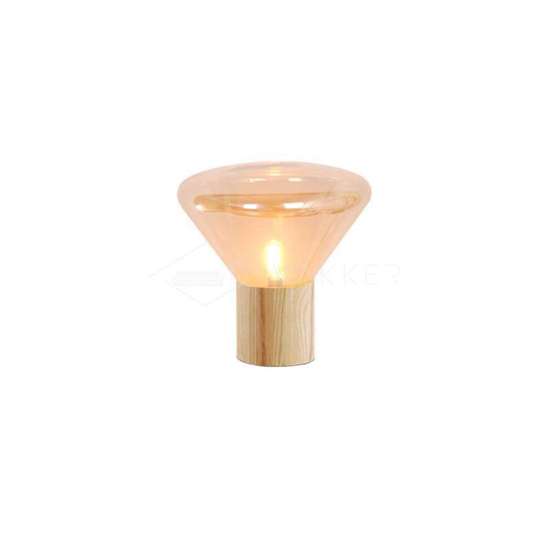 Teveny Minimalist Wood Table Lamp-Neutral Decor
