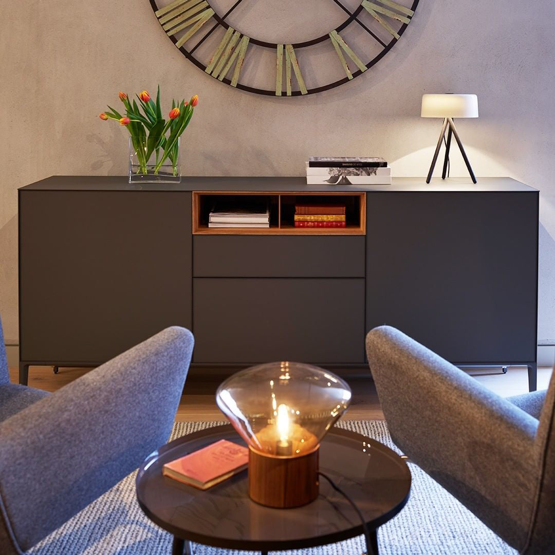 Teveny Minimalist Wood Table Lamp-Neutral Decor