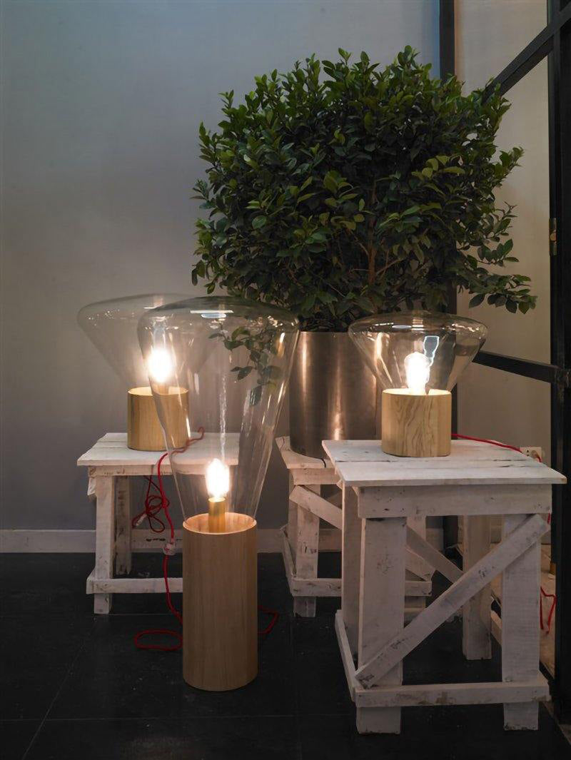 Teveny Minimalist Wood Table Lamp-Neutral Decor
