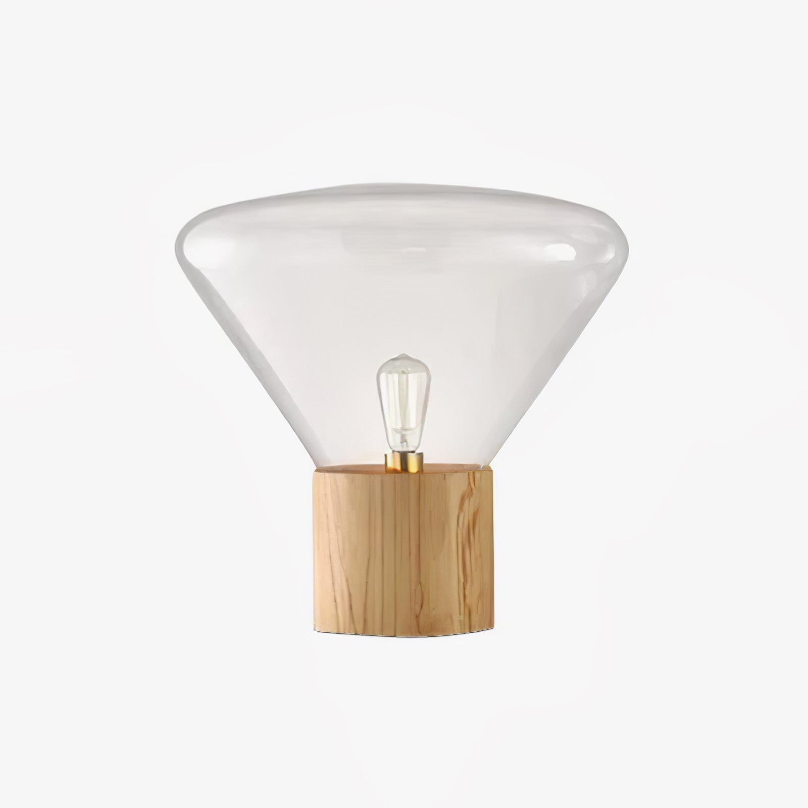 Teveny Minimalist Wood Table Lamp-Neutral Decor