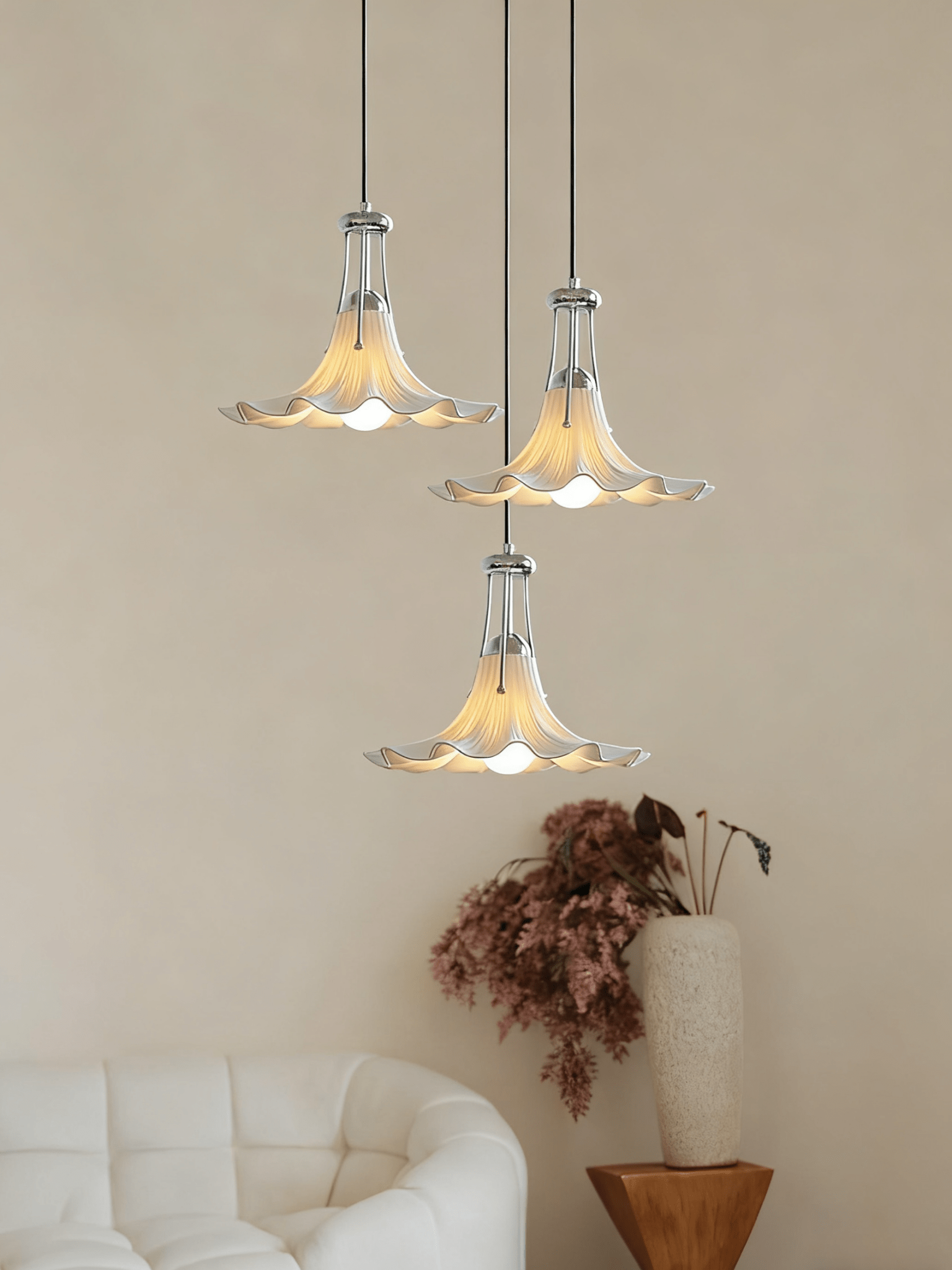 Ember Pendant Light-Neutral Decor