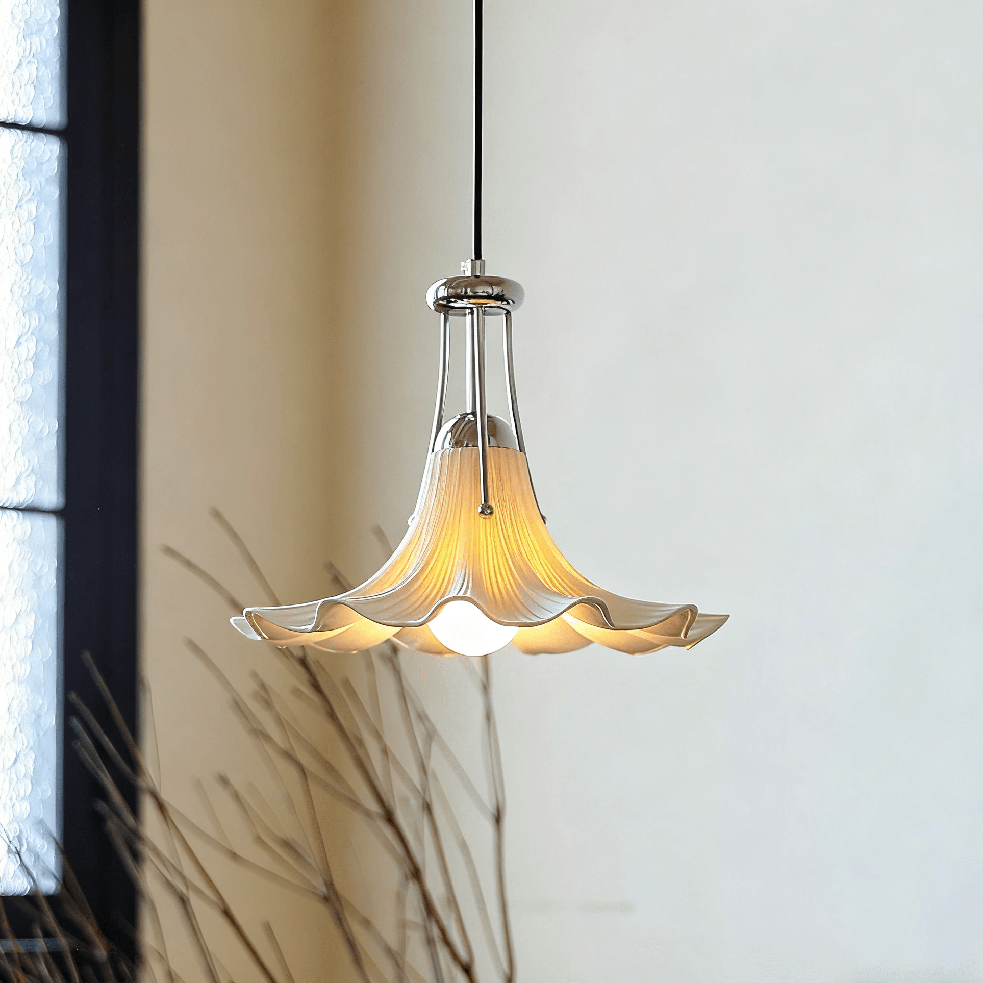 Ember Pendant Light-Neutral Decor