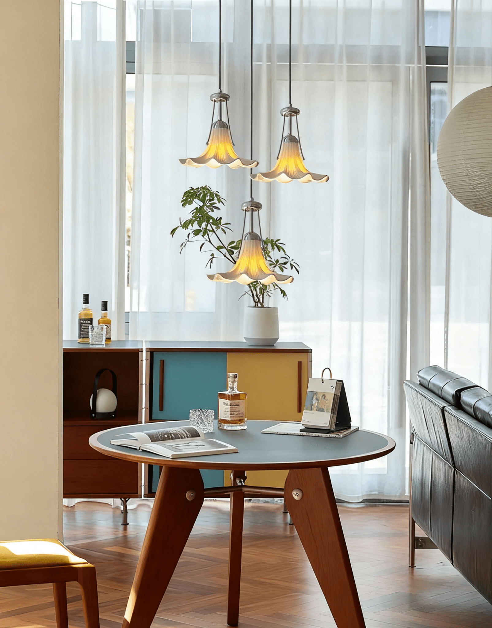Ember Pendant Light-Neutral Decor
