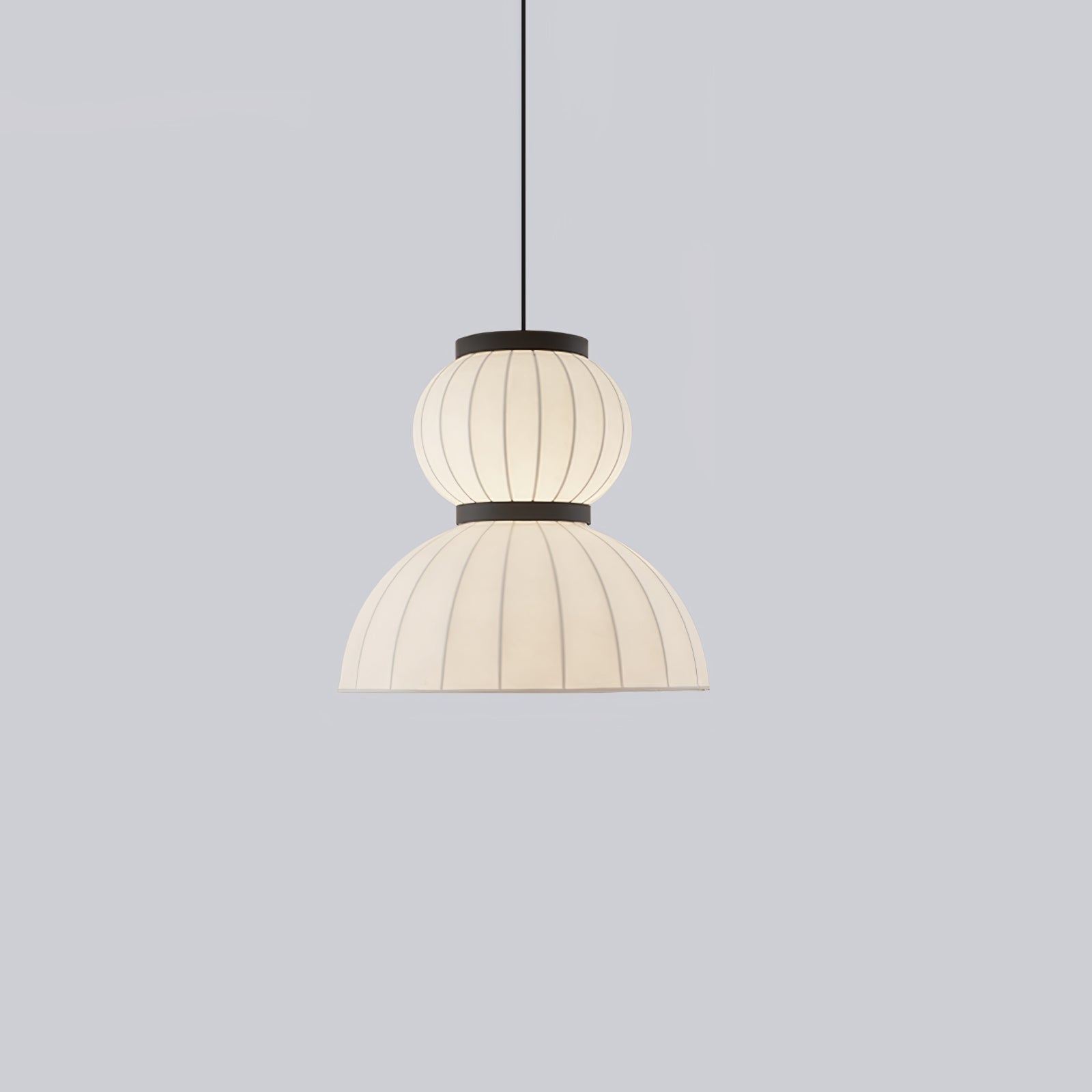Eurzorion Silk Lantern Pendant Light-Neutral Decor