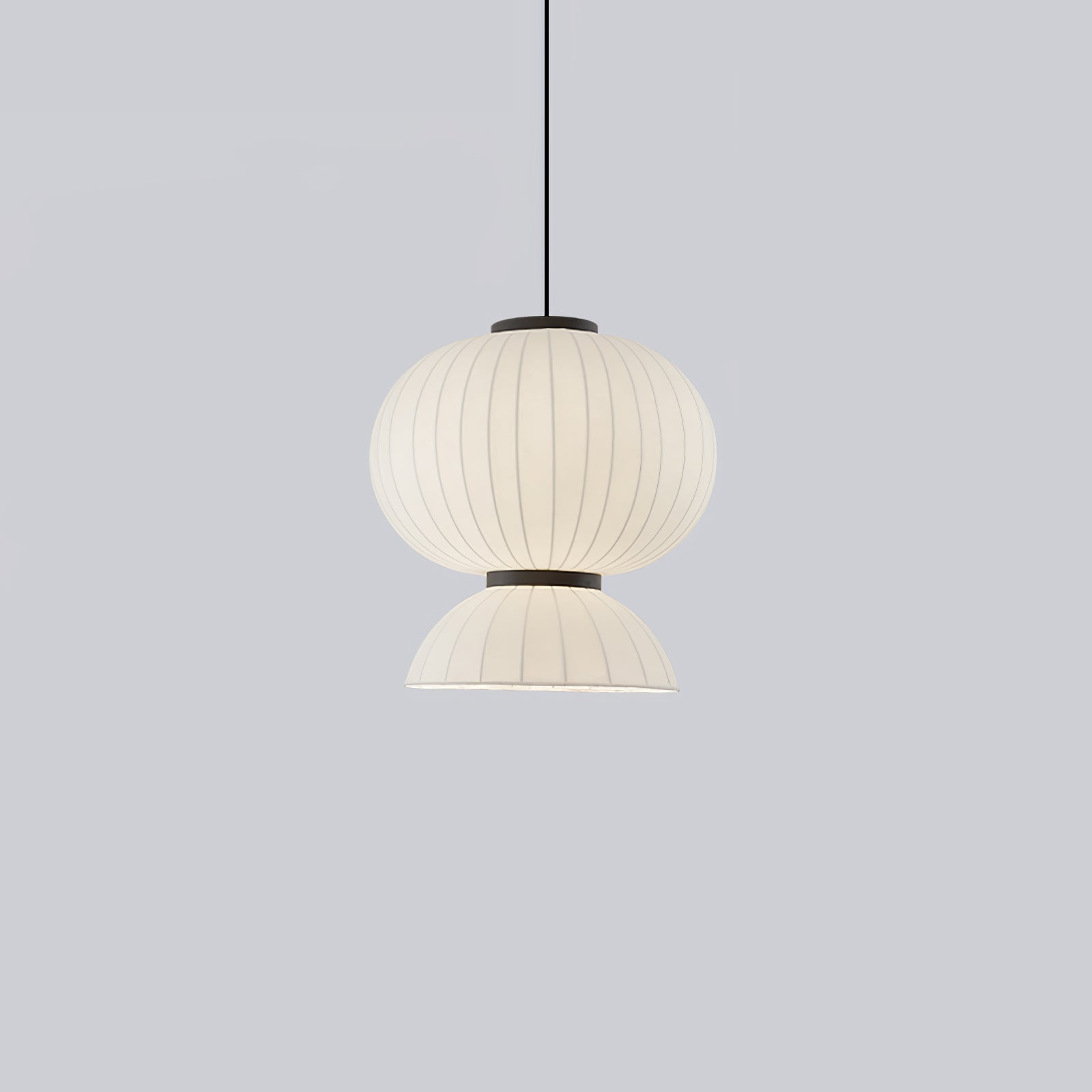 Eurzorion Silk Lantern Pendant Light-Neutral Decor