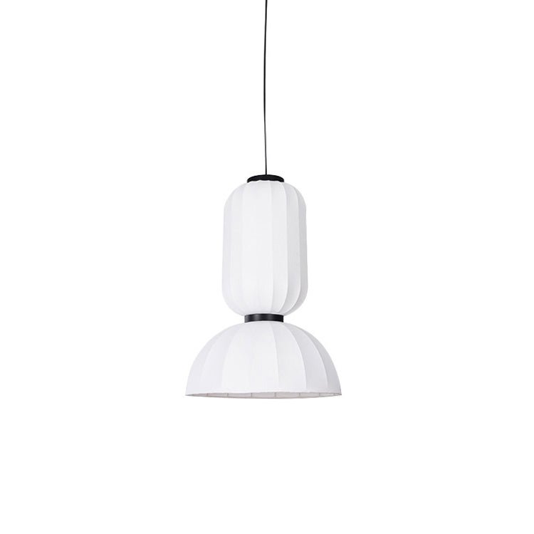 Eurzorion Silk Lantern Pendant Light-Neutral Decor