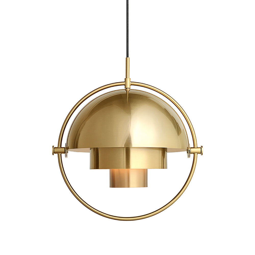 Lustra Pendant Lamp Deformed Ball Golden-Neutral Decor