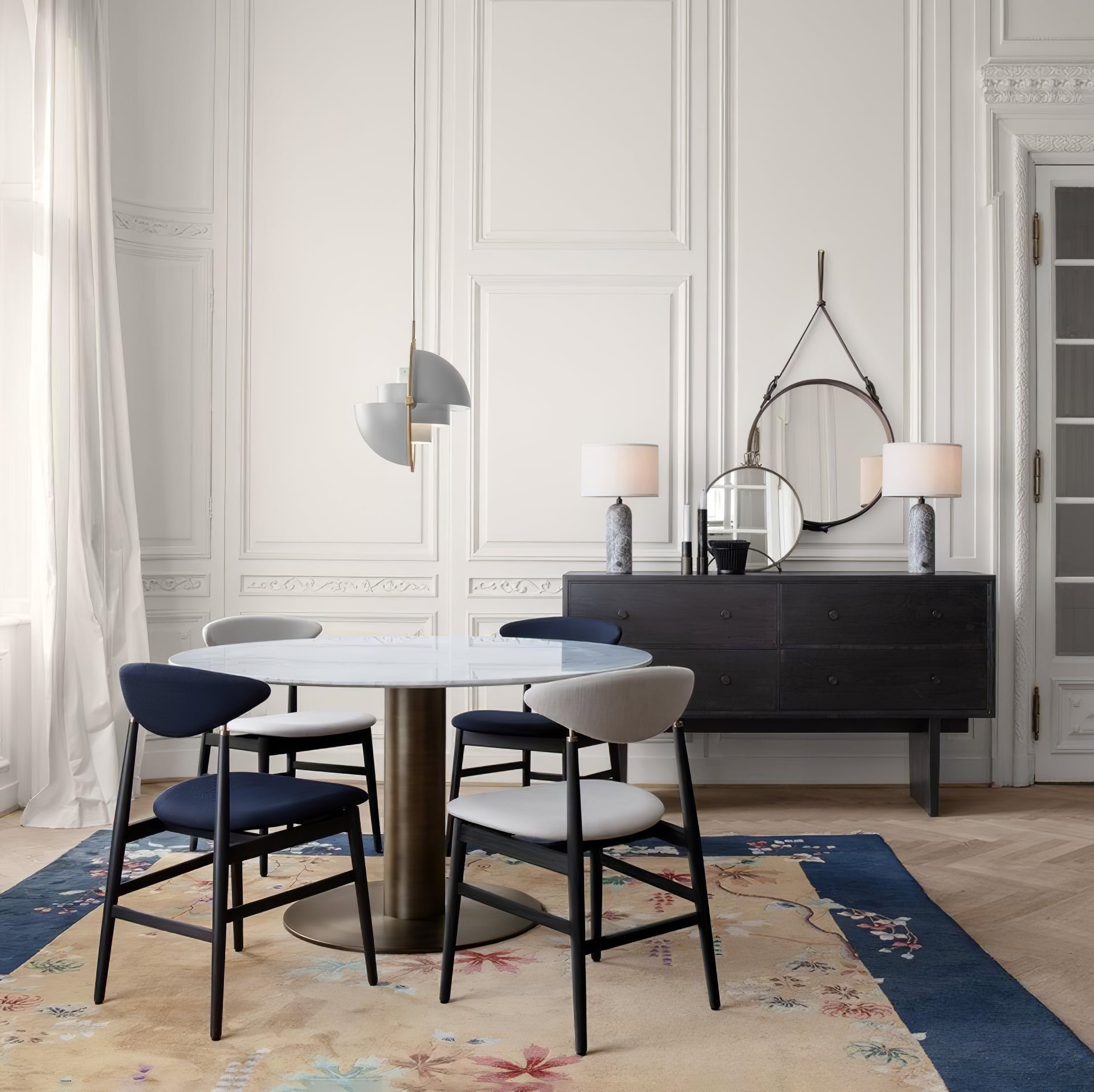 Lustra Pendant Lamp Deformed Ball Golden-Neutral Decor