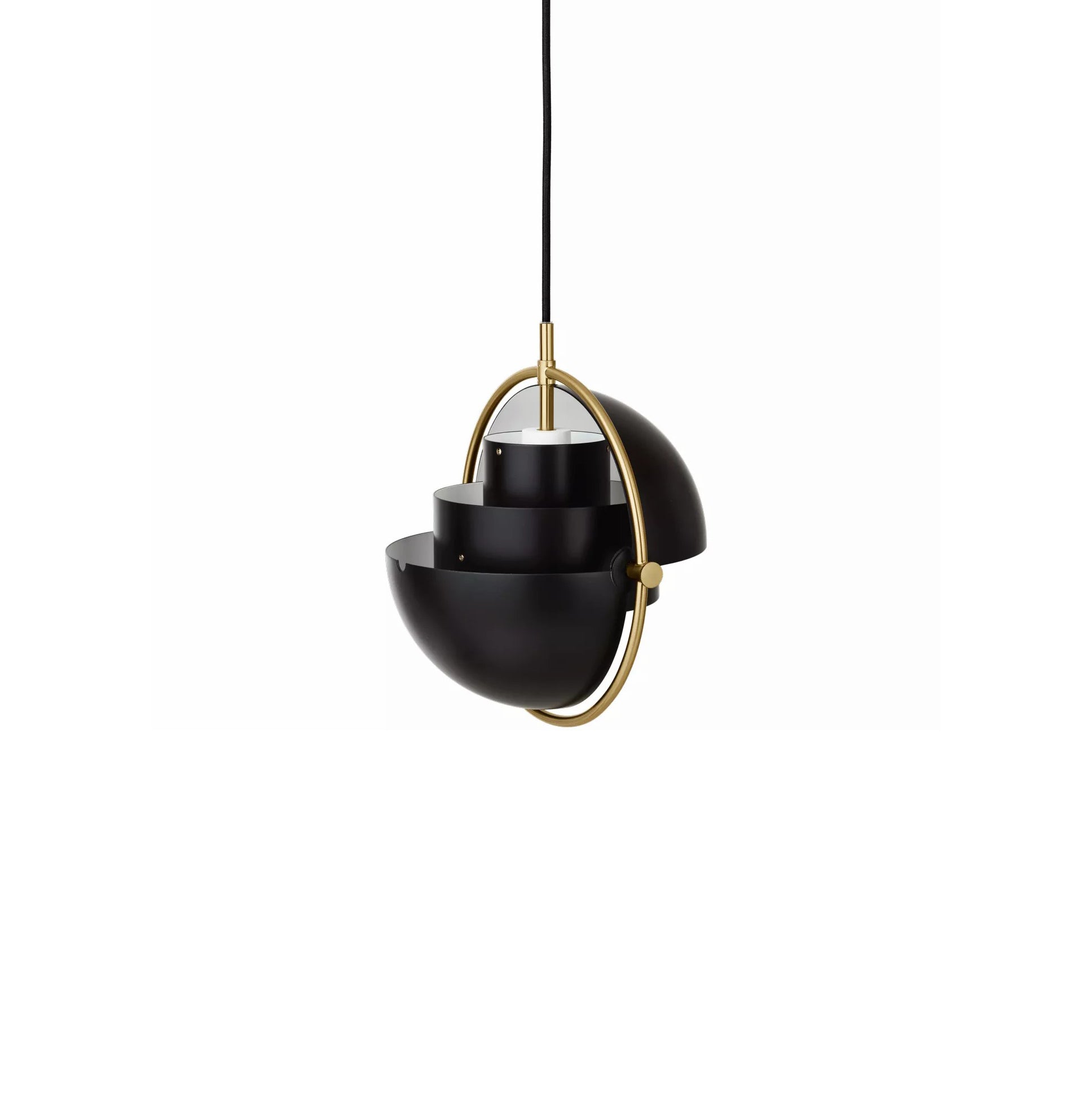 Lustra Pendant Lamp Deformed Ball Golden-Neutral Decor