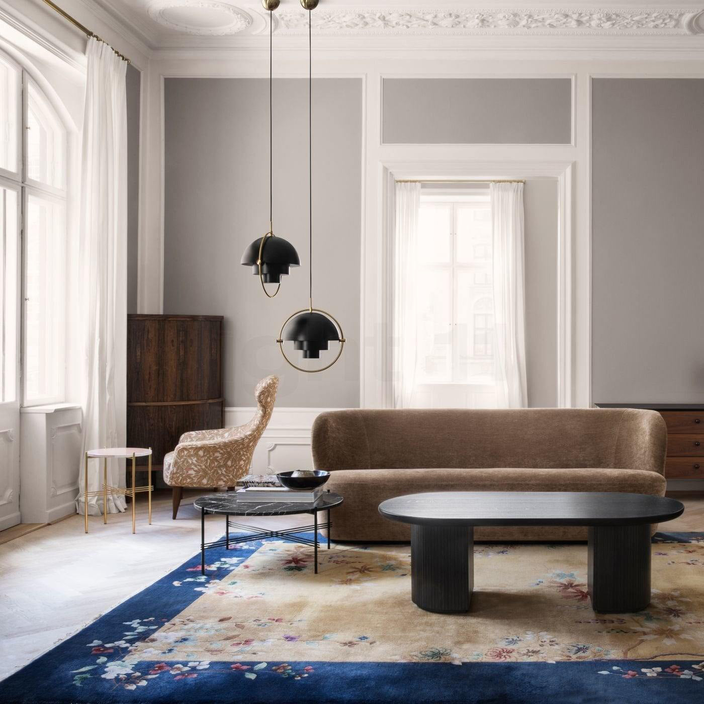 Lustra Pendant Lamp Deformed Ball Golden-Neutral Decor