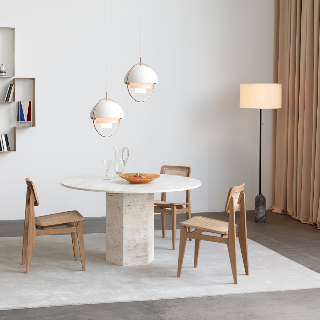 Lustra Pendant Lamp Deformed Ball Golden-Neutral Decor