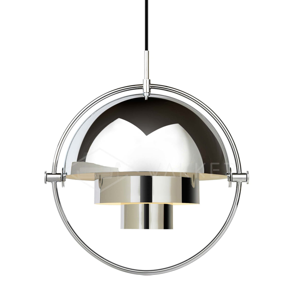 Lustra Pendant Lamp Deformed Ball Golden-Neutral Decor