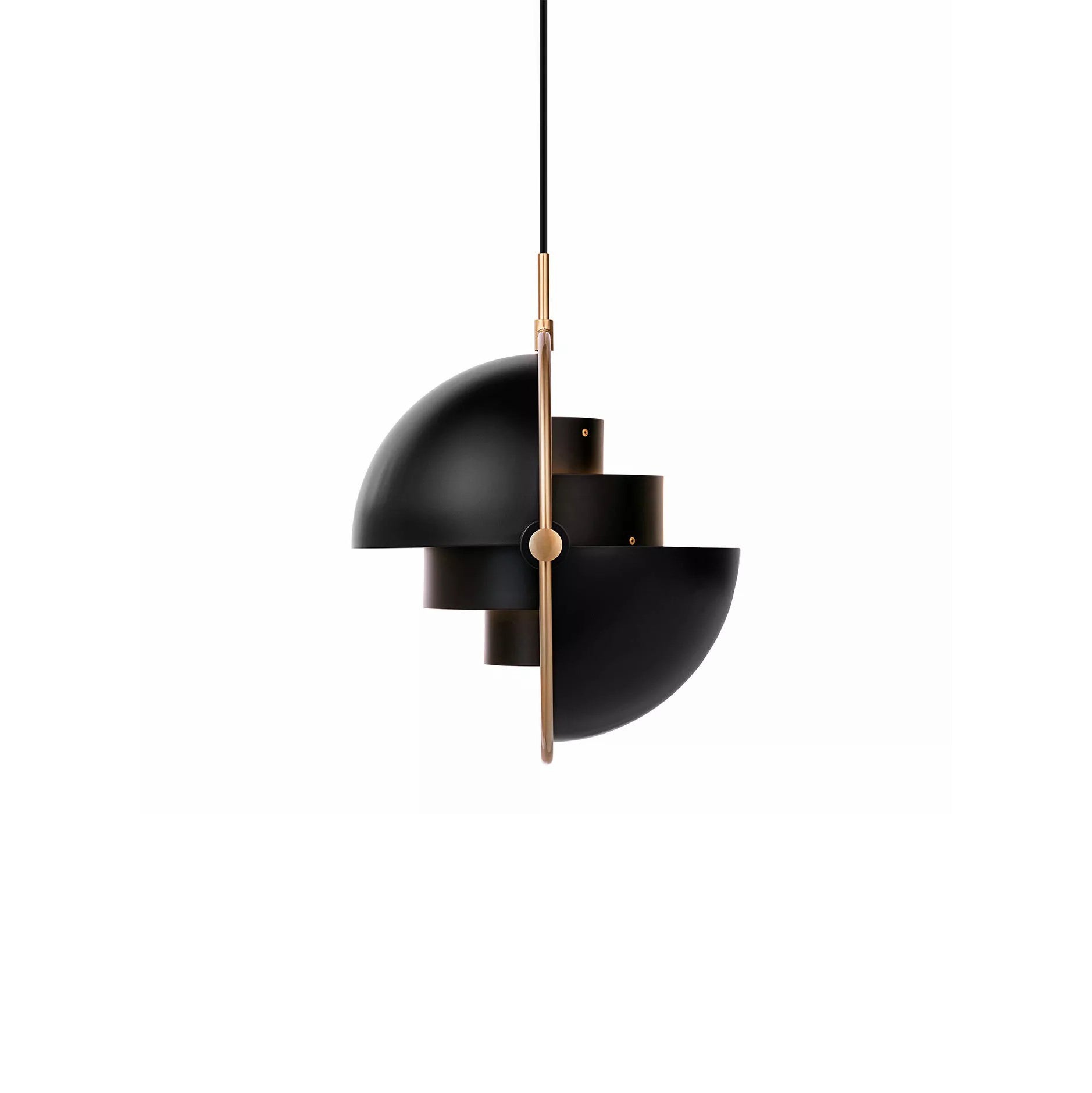 Lustra Pendant Lamp Deformed Ball Golden-Neutral Decor