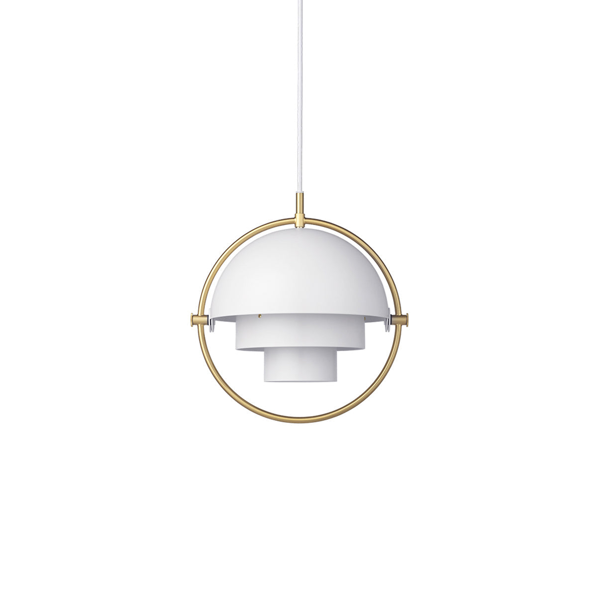 Lustra Pendant Lamp Deformed Ball Golden-Neutral Decor