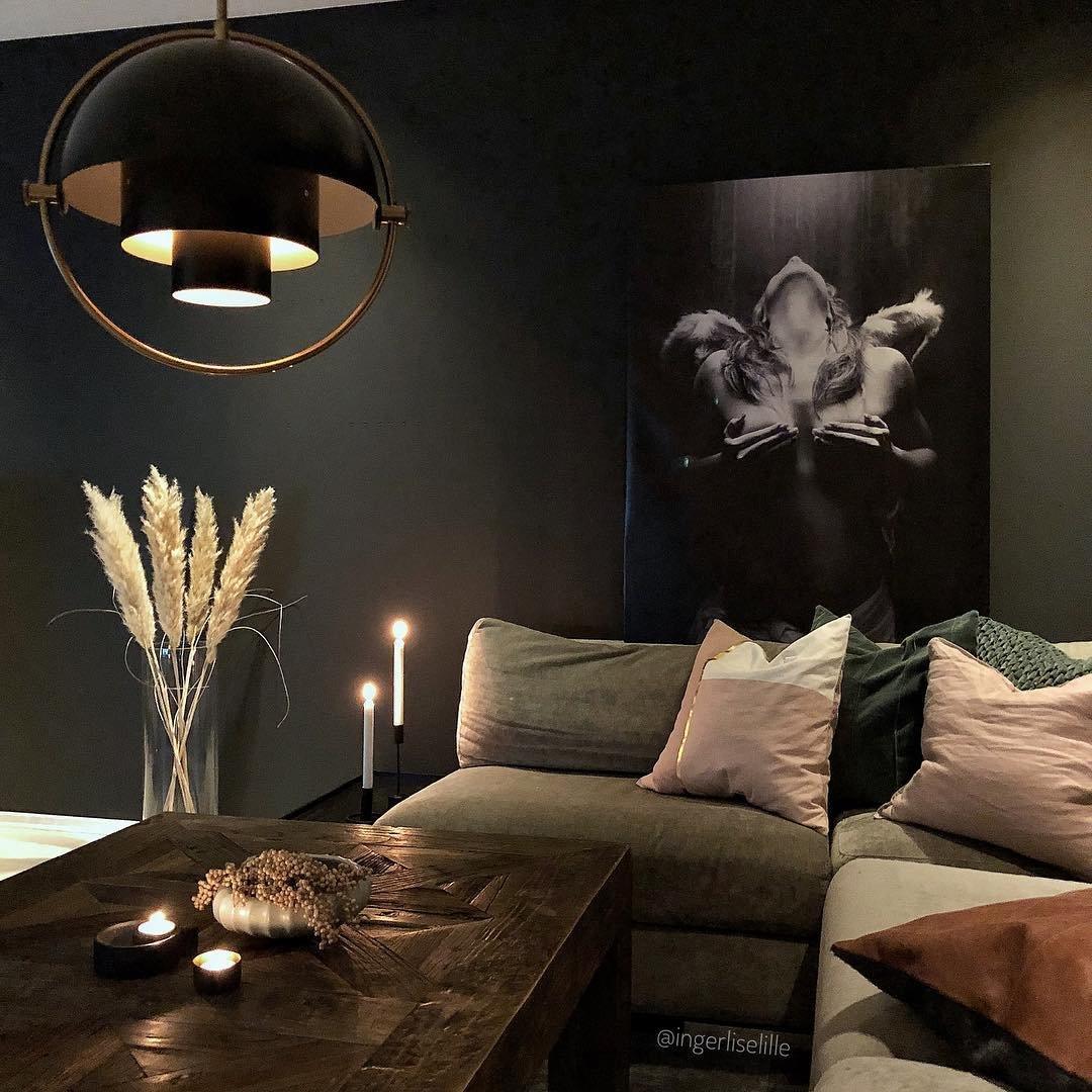 Lustra Pendant Lamp Deformed Ball Golden-Neutral Decor