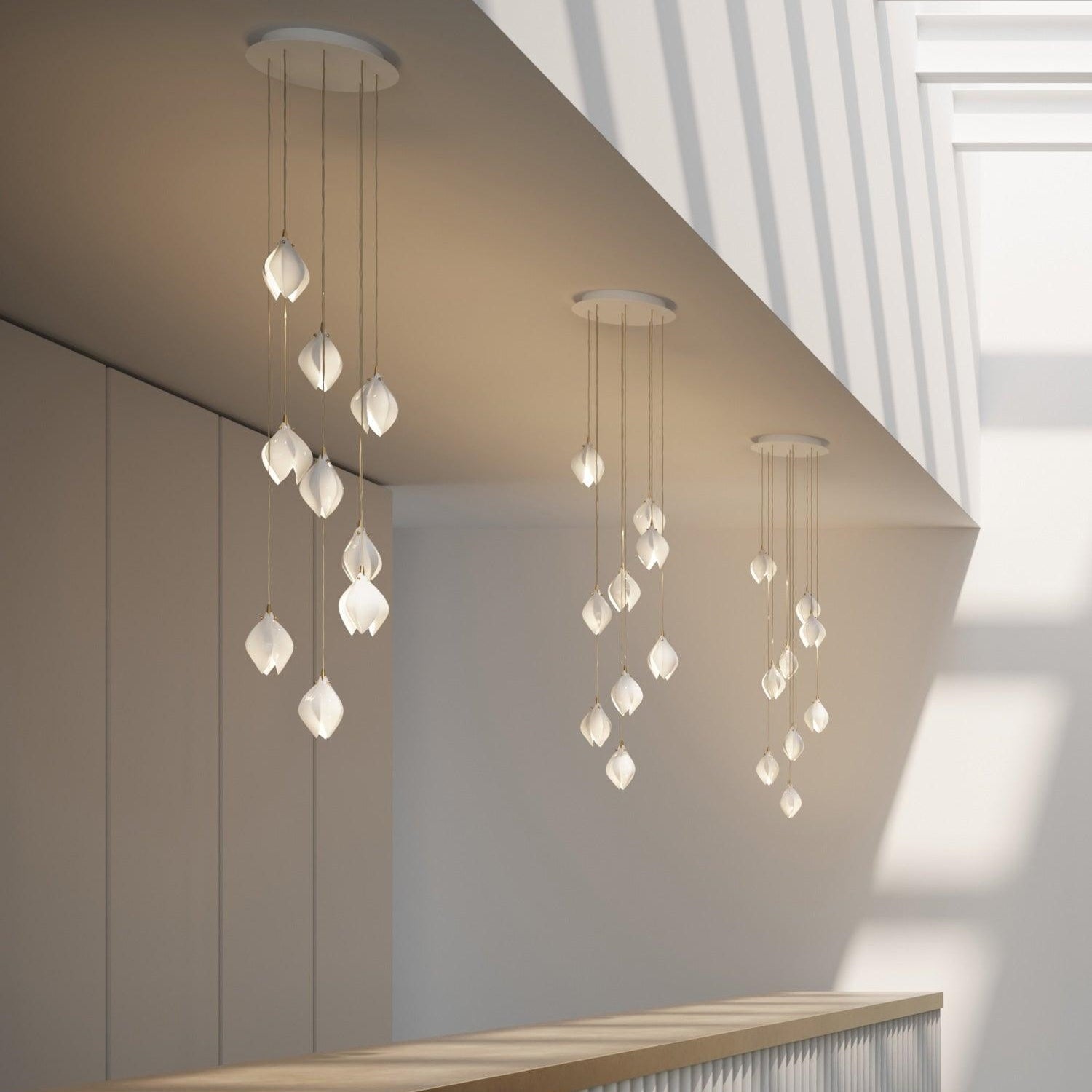 Olivia Luxury Metal Ceramic Pendant Light Living Room Bedroom