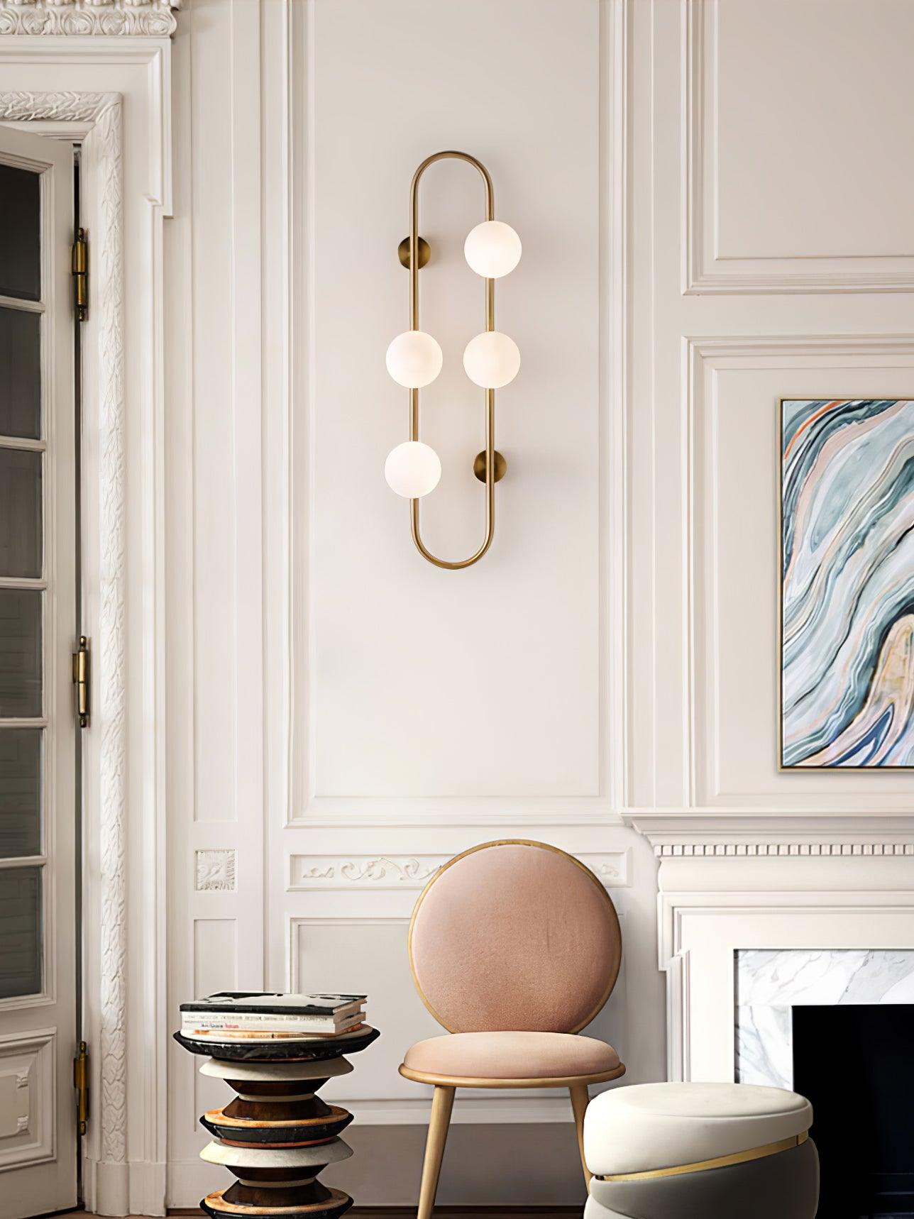 Ovenir Modern Minimalist Buch Wall Lamp-Neutral Decor