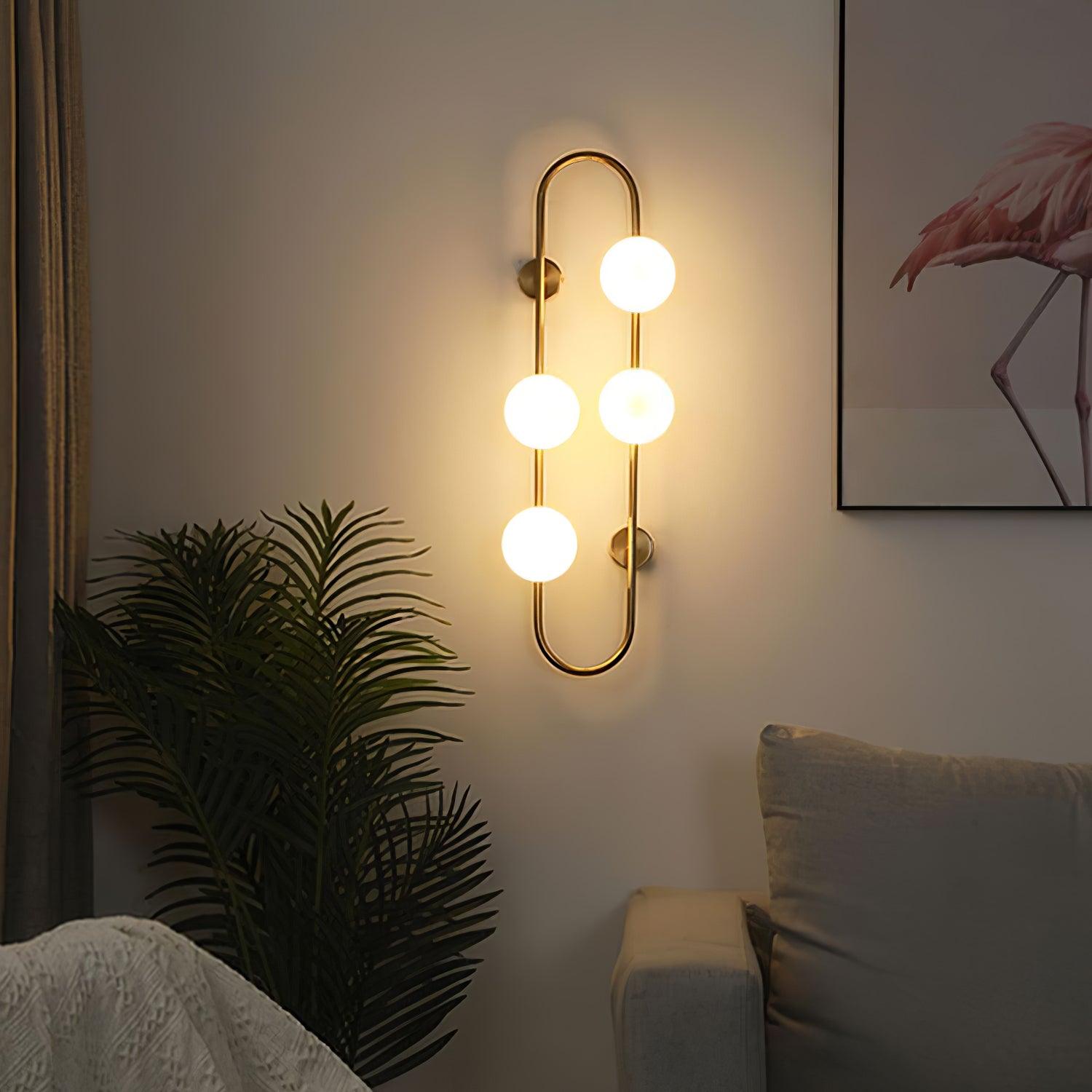 Ovenir Modern Minimalist Buch Wall Lamp-Neutral Decor