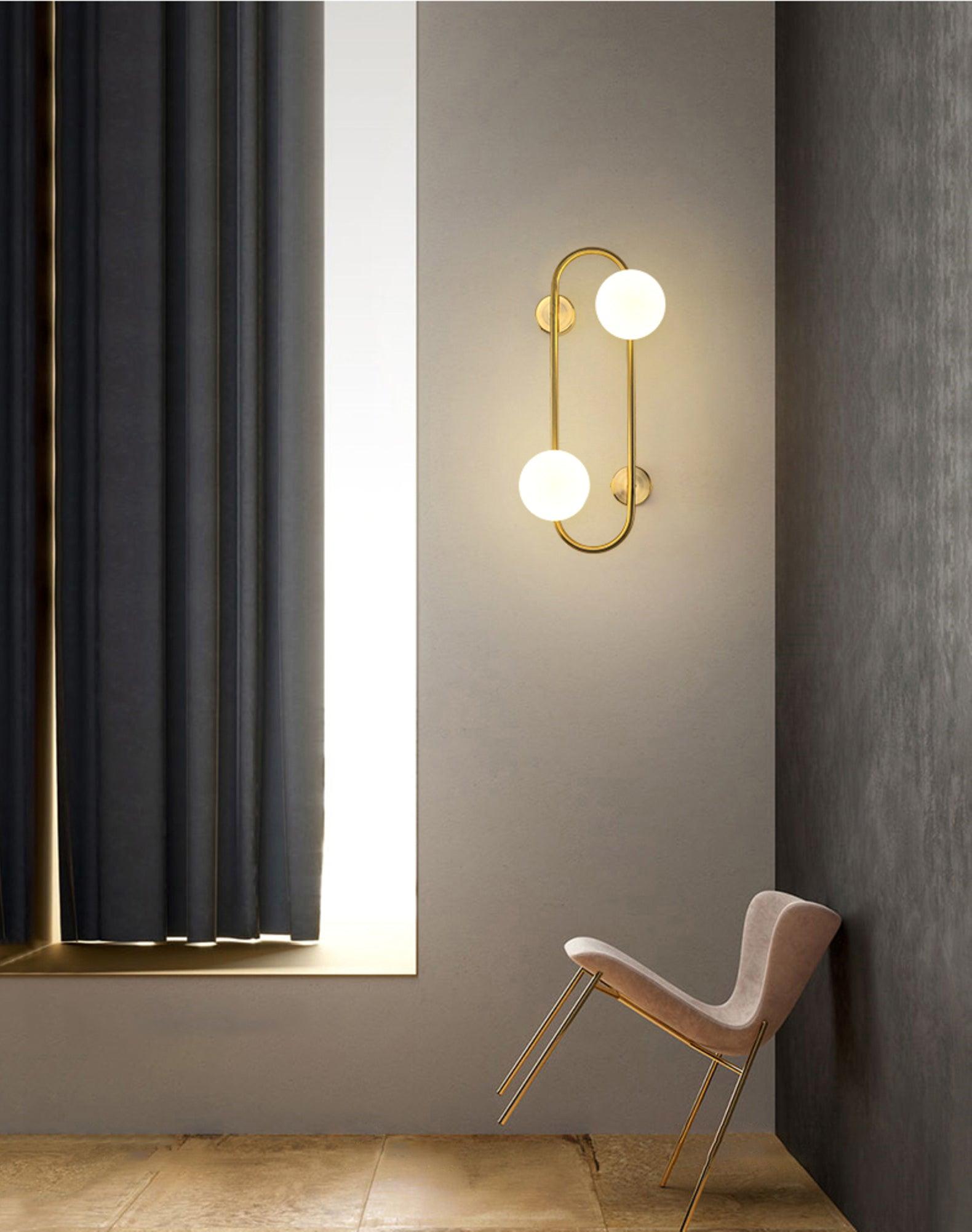 Ovenir Modern Minimalist Buch Wall Lamp-Neutral Decor