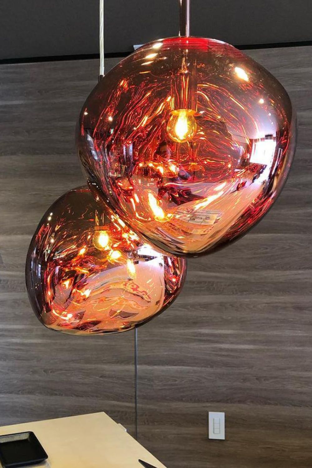 Lustra Pendant Lamp Modern Lava Acrylic-Neutral Decor