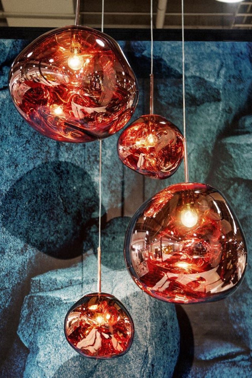 Lustra Pendant Lamp Modern Lava Acrylic-Neutral Decor