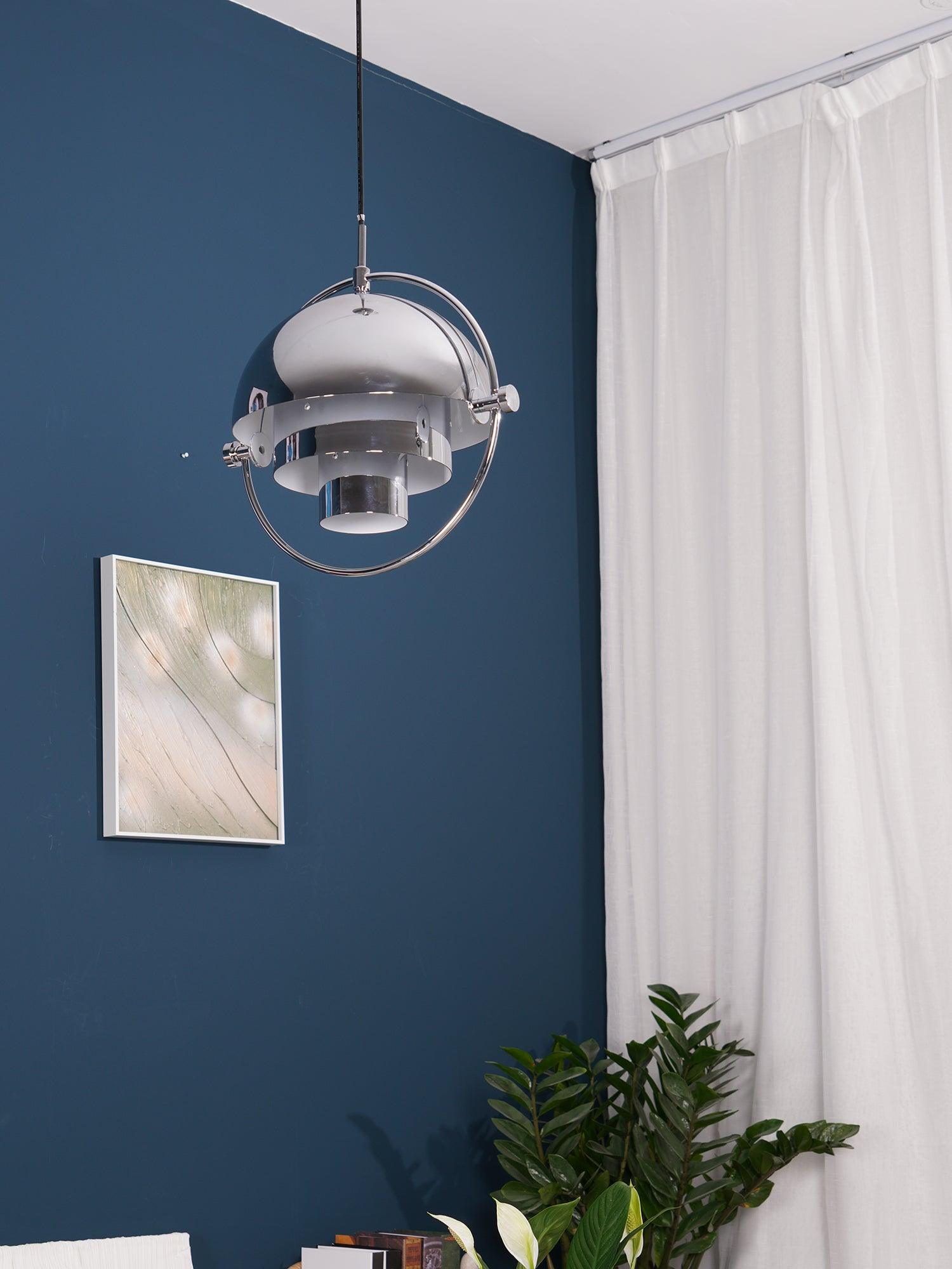 Lustra Pendant Lamp Deformed Ball Golden-Neutral Decor