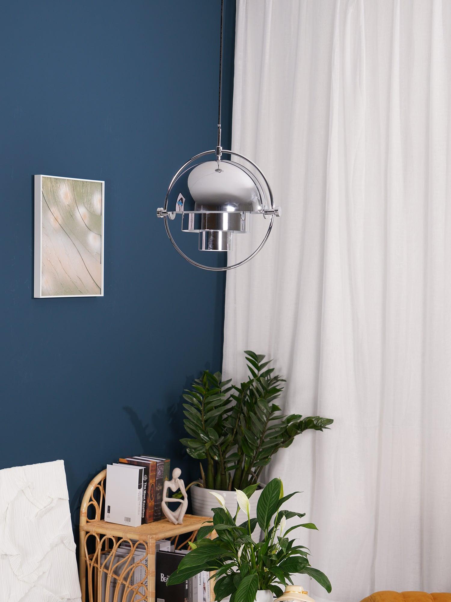 Lustra Pendant Lamp Deformed Ball Golden-Neutral Decor