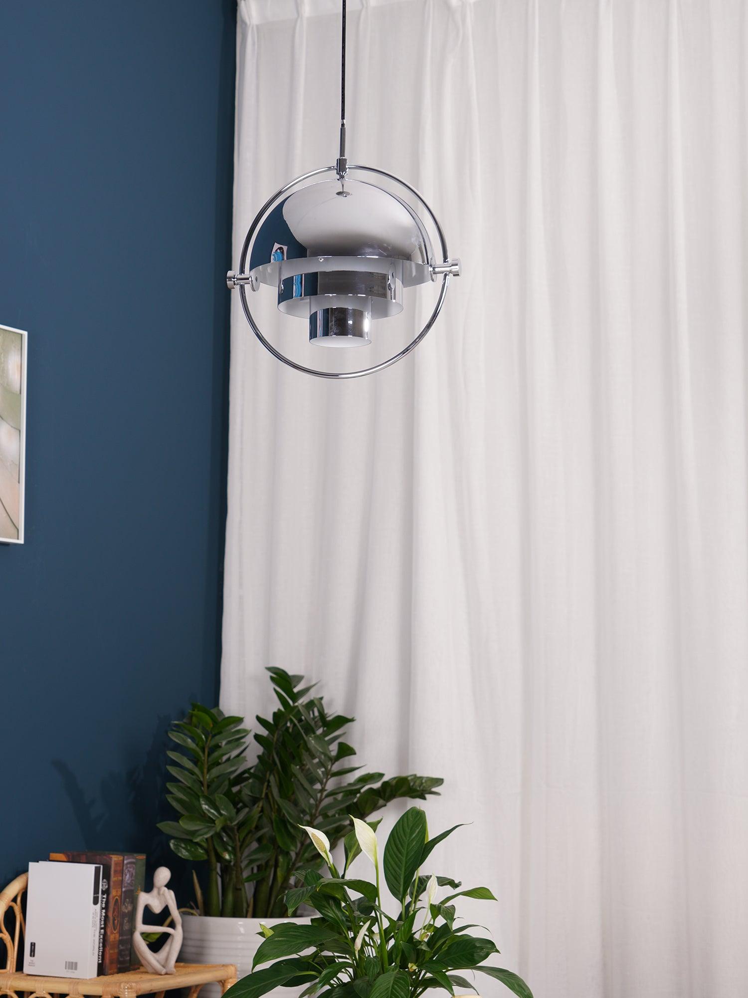 Lustra Pendant Lamp Deformed Ball Golden-Neutral Decor