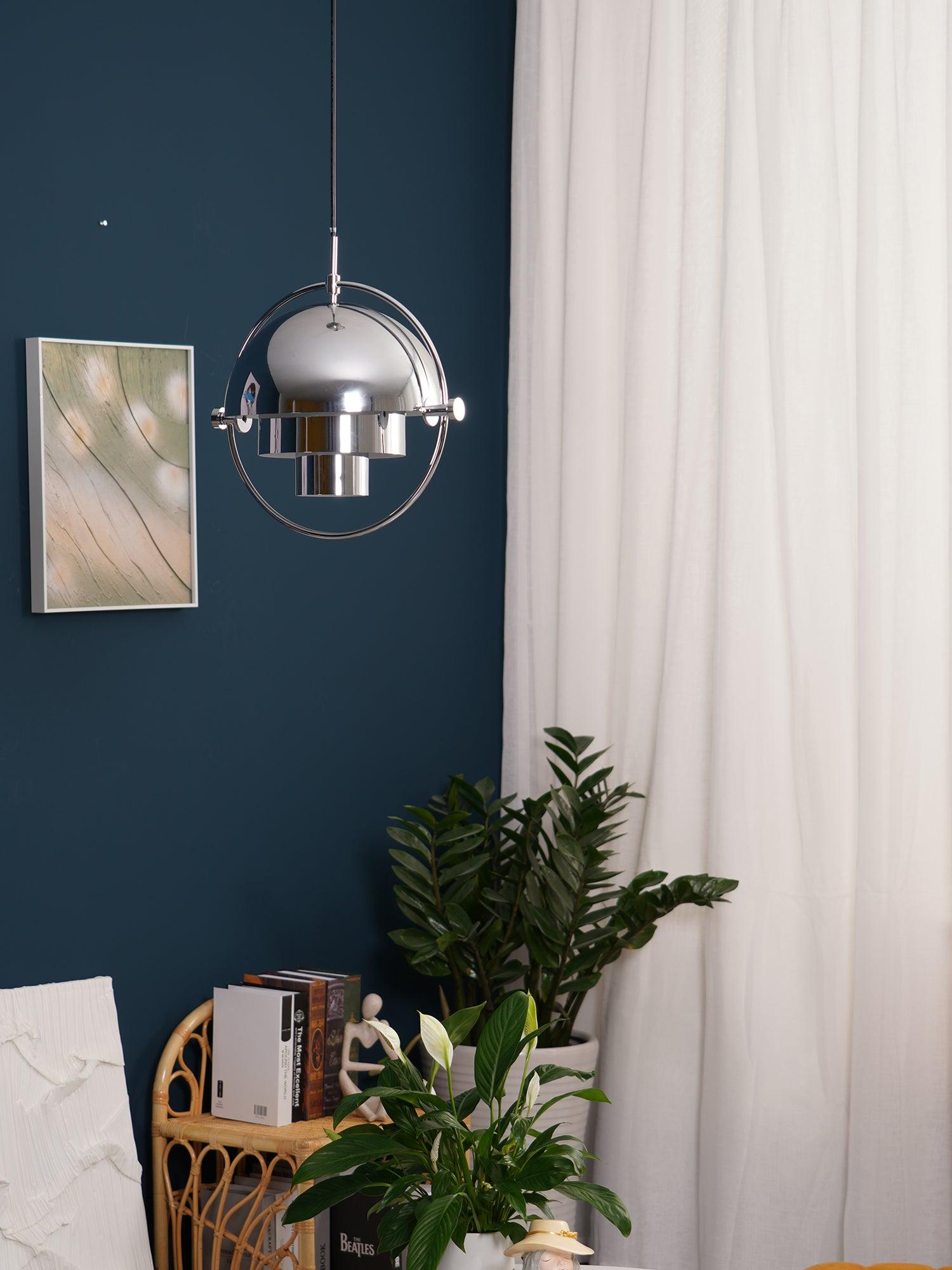 Lustra Pendant Lamp Deformed Ball Golden-Neutral Decor