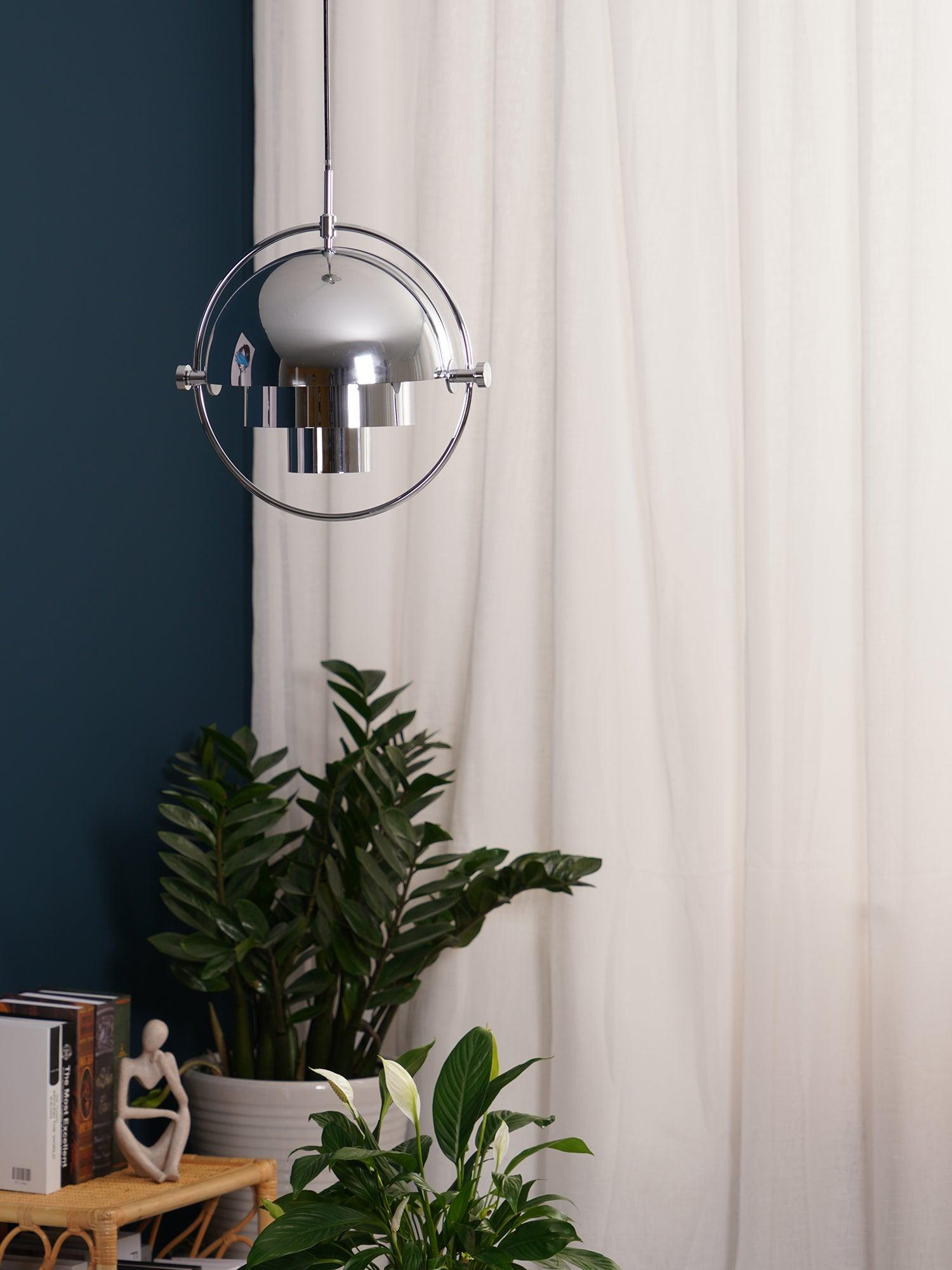 Lustra Pendant Lamp Deformed Ball Golden-Neutral Decor