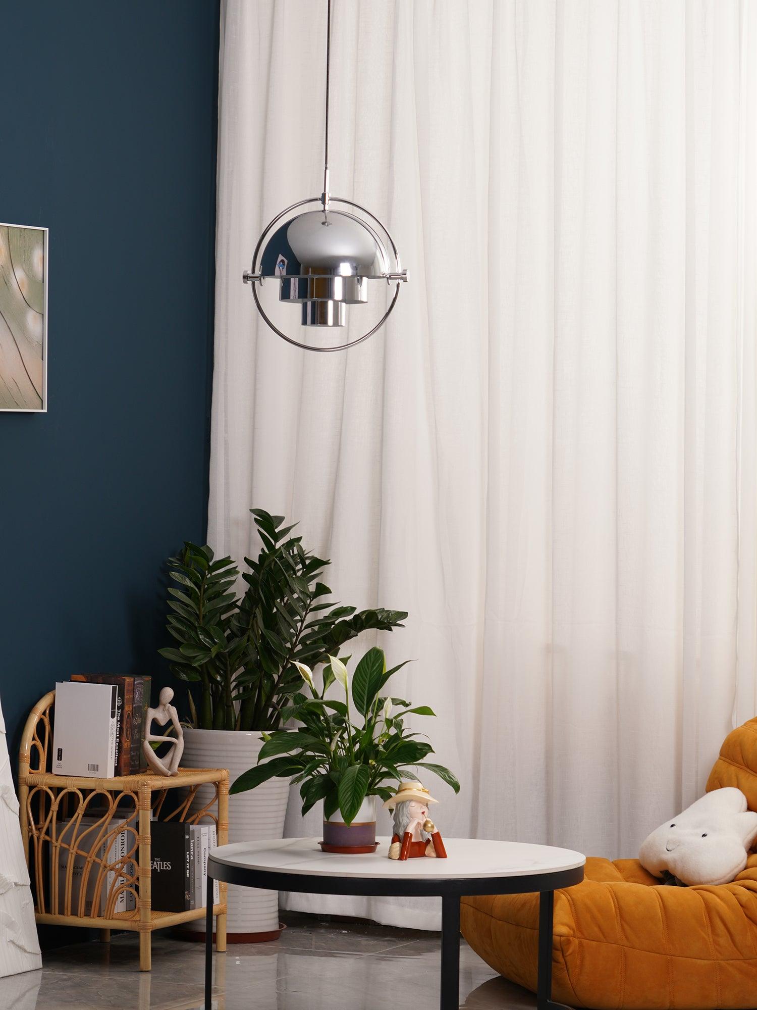 Lustra Pendant Lamp Deformed Ball Golden-Neutral Decor