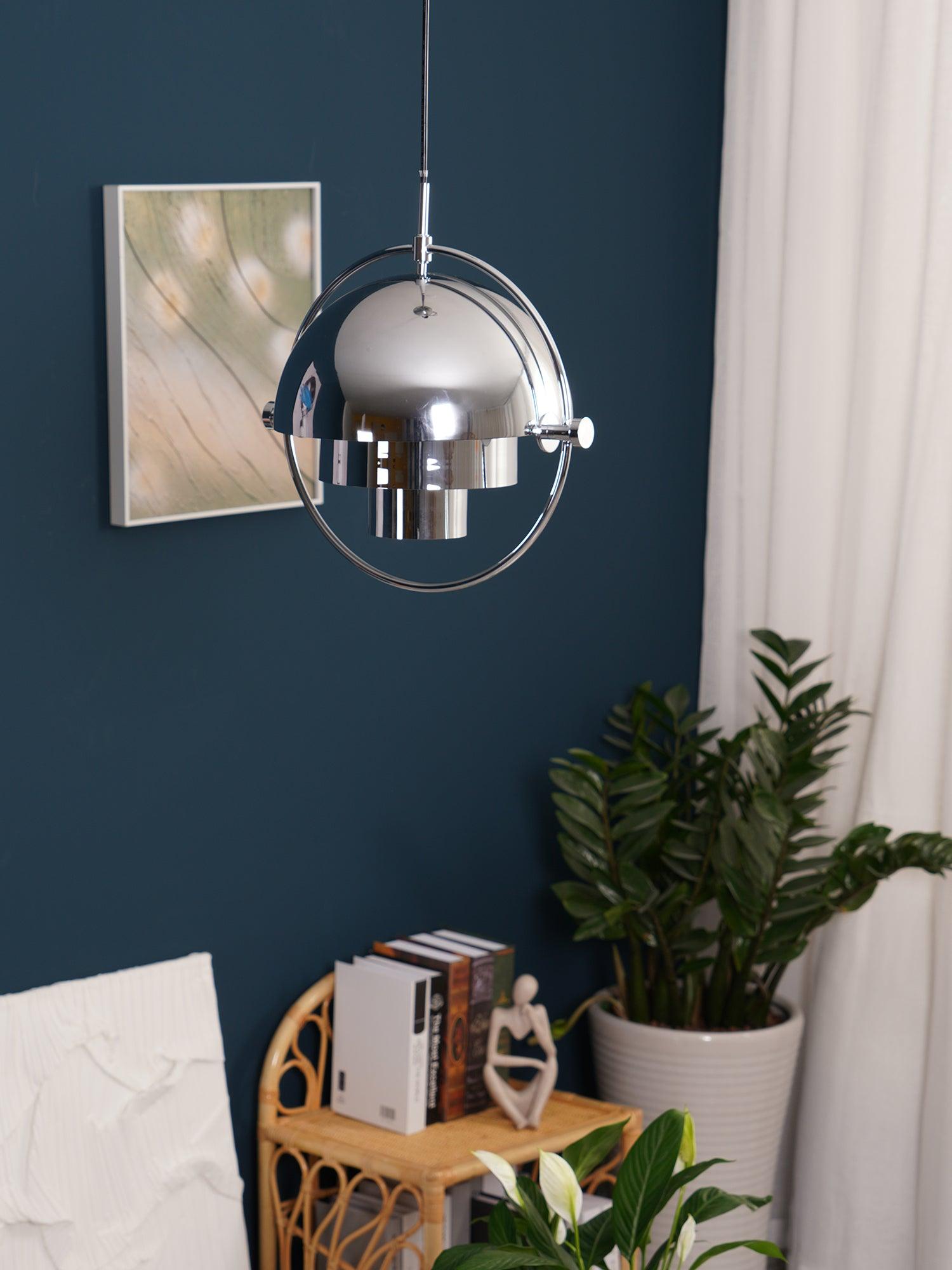 Lustra Pendant Lamp Deformed Ball Golden-Neutral Decor