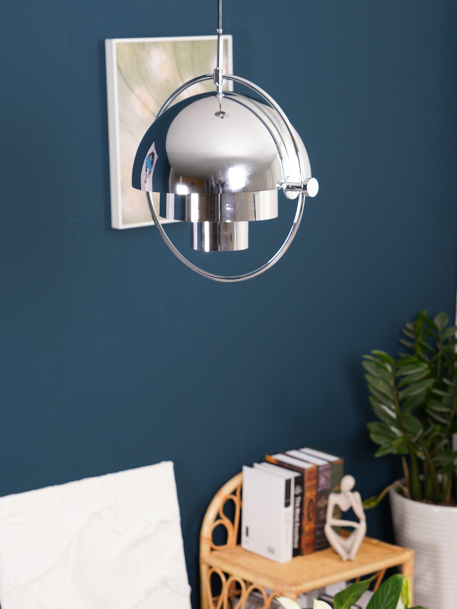 Lustra Pendant Lamp Deformed Ball Golden-Neutral Decor