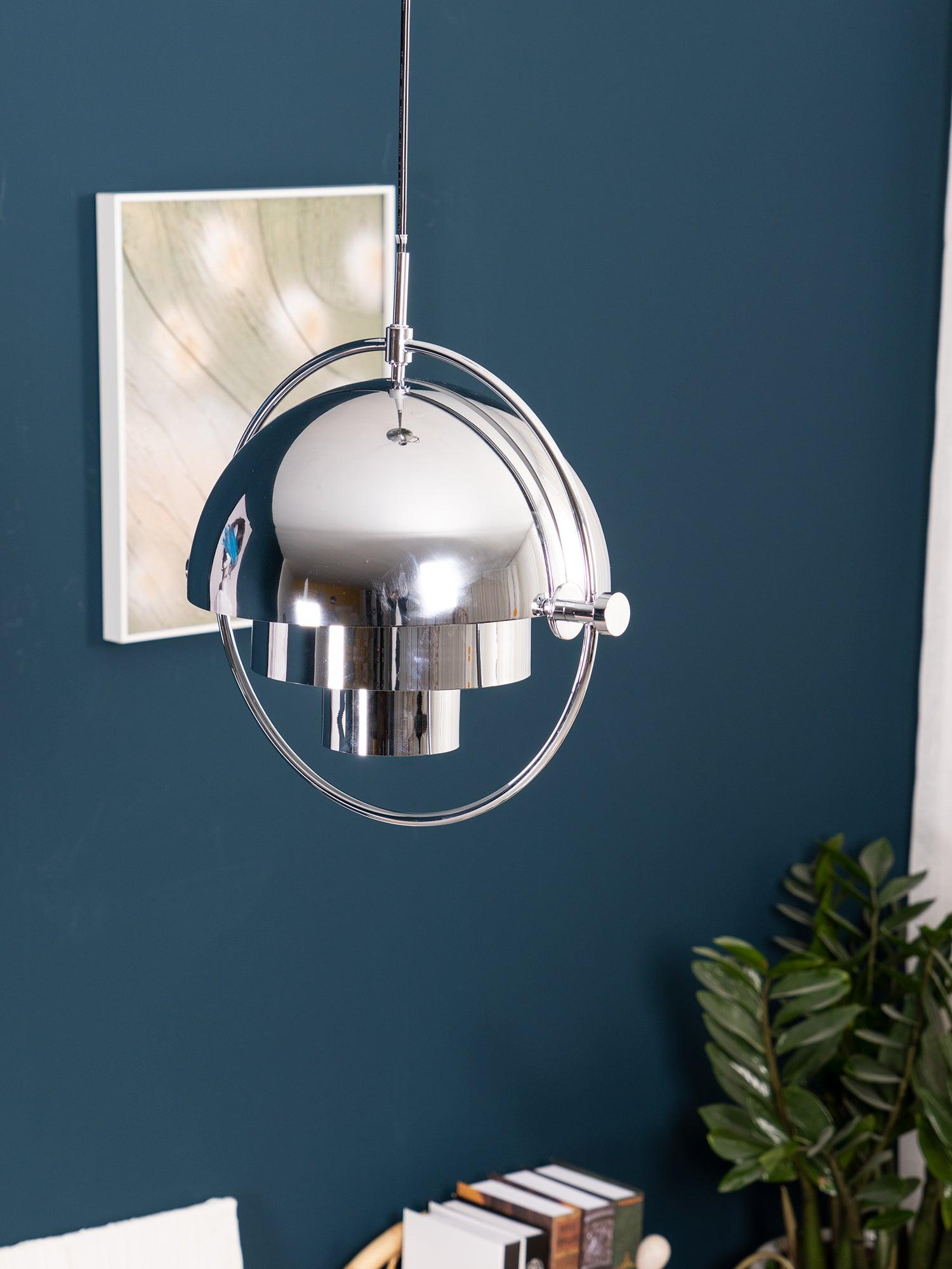 Lustra Pendant Lamp Deformed Ball Golden-Neutral Decor