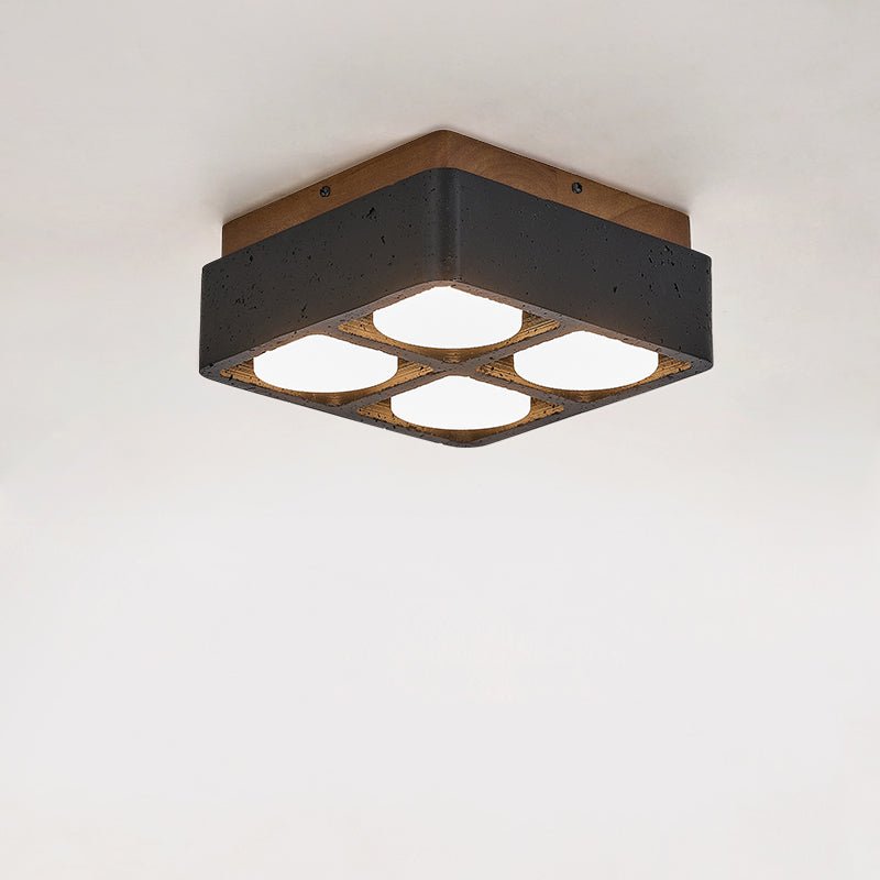Axel Multi Spot Square Ceiling Lamp-Neutral Decor