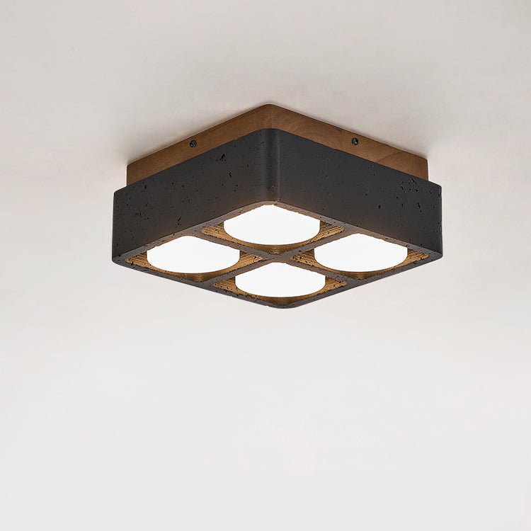 Axel Multi Spot Square Ceiling Lamp-Neutral Decor