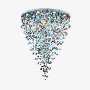 Belora Postmodern Luxury Stone Crystal Chandelier-Neutral Decor