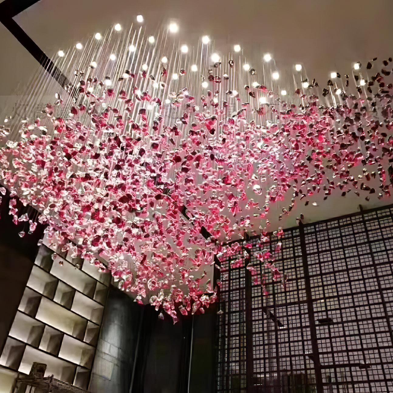 Belora Postmodern Luxury Stone Crystal Chandelier-Neutral Decor
