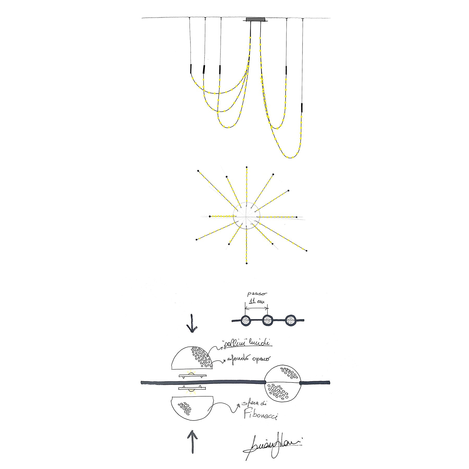 Multidot Chandelier-Neutral Decor