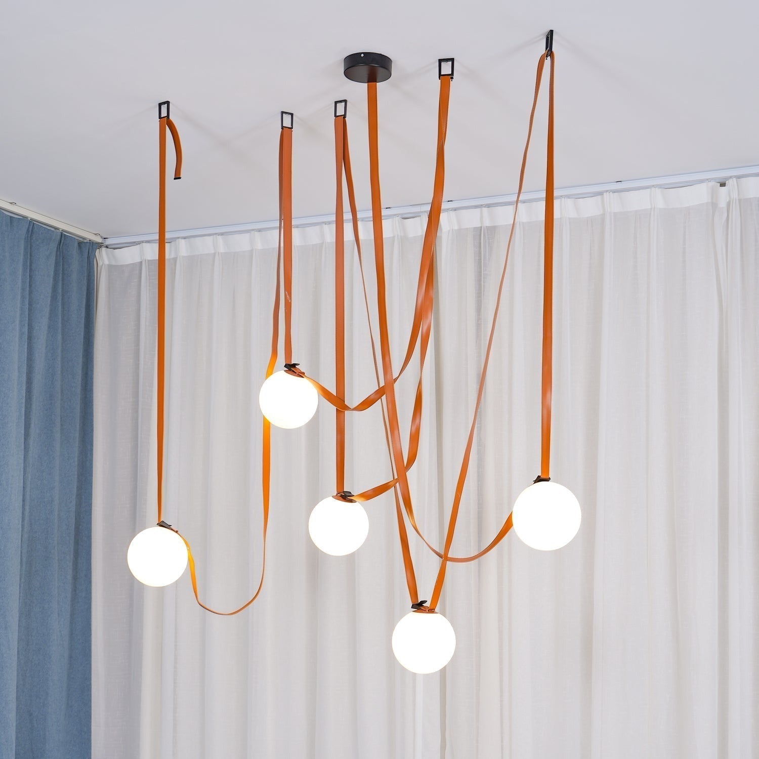Zephira Multiple Belt Pendant Light
