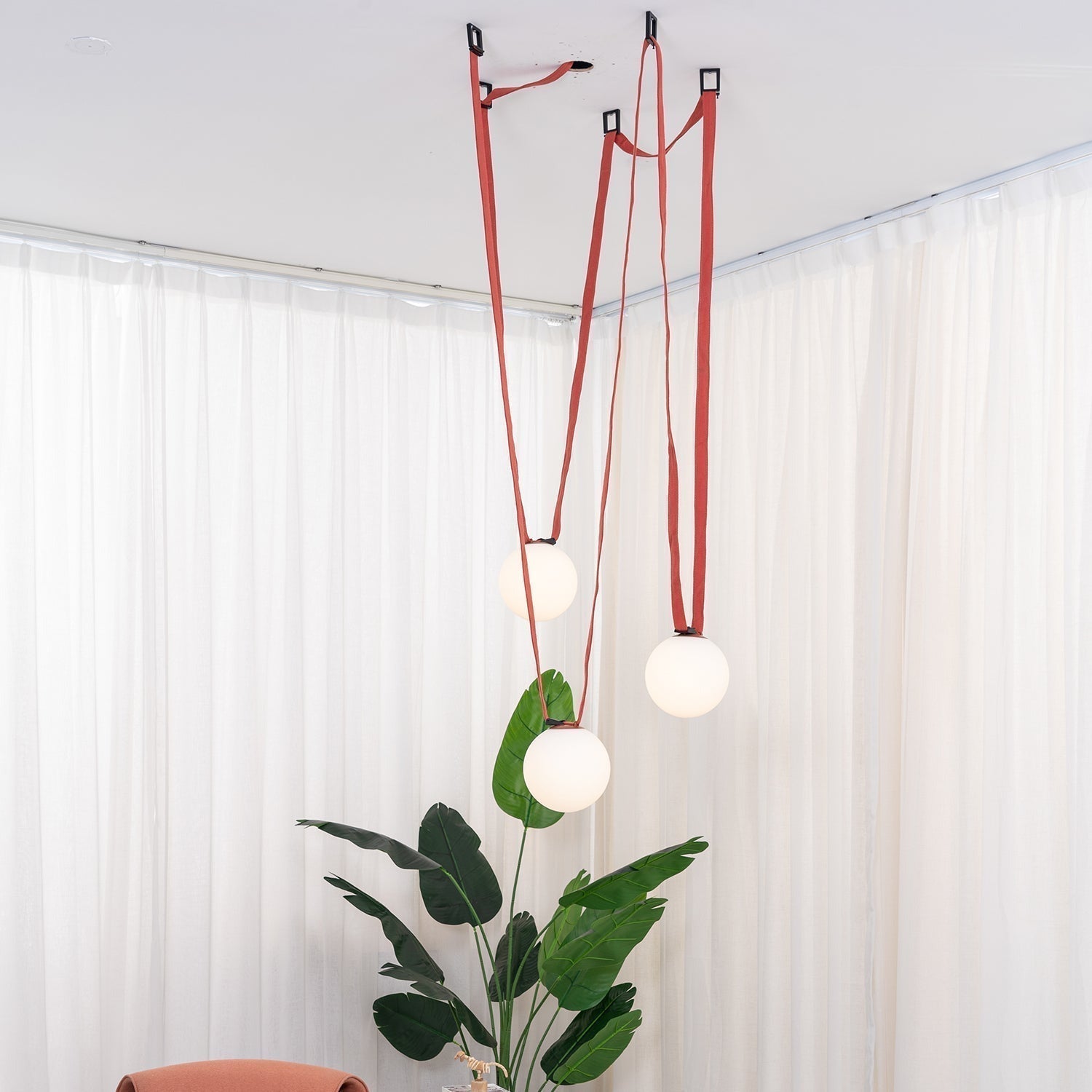 Zephira Multiple Belt Pendant Light
