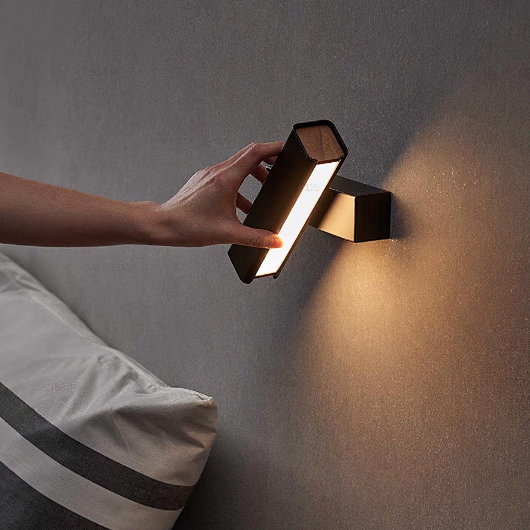 Wall Lamp Adjustable Aluminum Light for Bedroom and Living Room