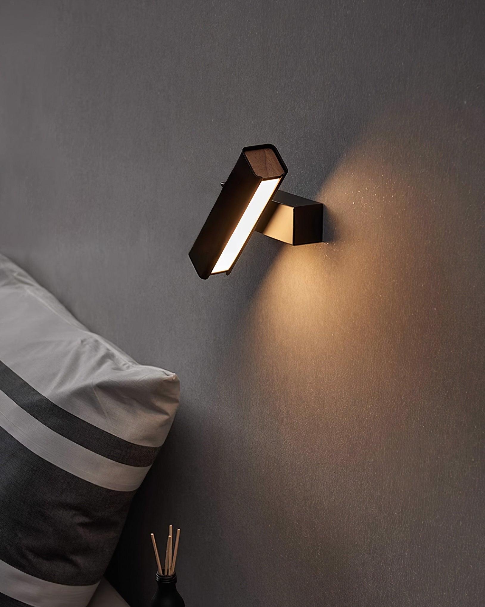 Wall Lamp Adjustable Aluminum Light for Bedroom and Living Room
