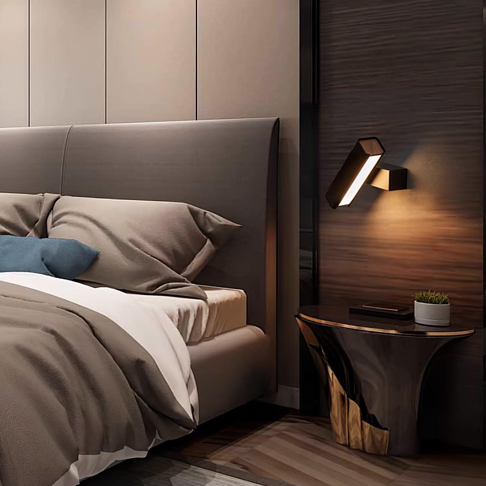 Wall Lamp Adjustable Aluminum Light for Bedroom and Living Room